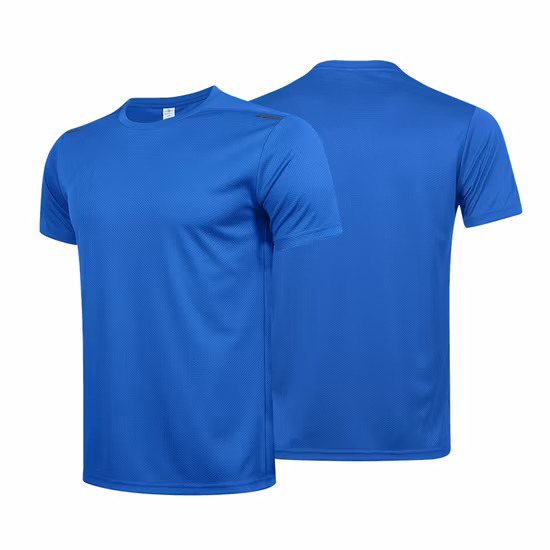 Camicie basic da palestra per uomo con logo personalizzato multicolore in 100% poliestere
