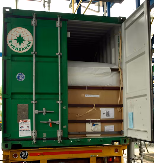 Flexitank di alta qualità in contenitore da 20 piedi 16000L/24000L per il trasporto di olio di girasole