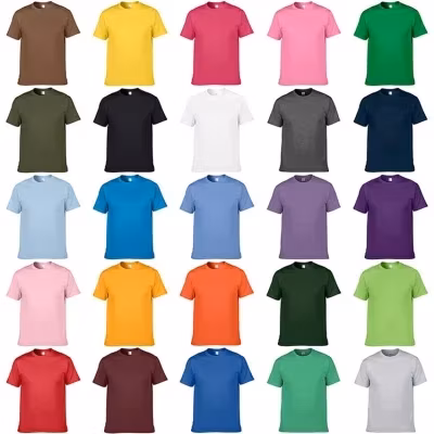 145GSM High Quality 100% Polyester Blank Tshirts Tshirts Wholesale Custom Tshirts