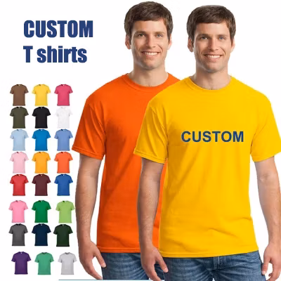 145GSM High Quality 100% Polyester Blank Tshirts Tshirts Wholesale Custom Tshirts